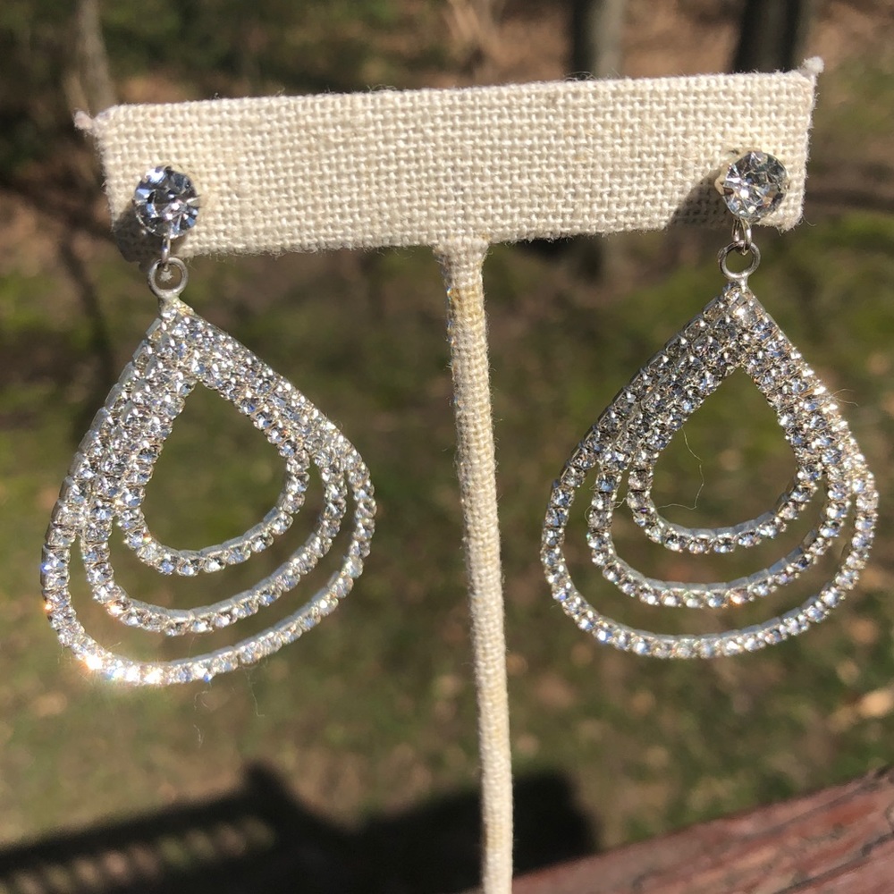 Rhinestone Earrings